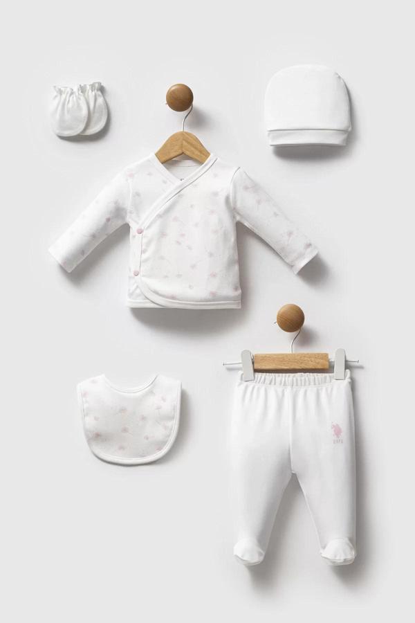 Baby Assn Hastane Çıkışı 5’li Set Usb2701 Beyaz - Image 1