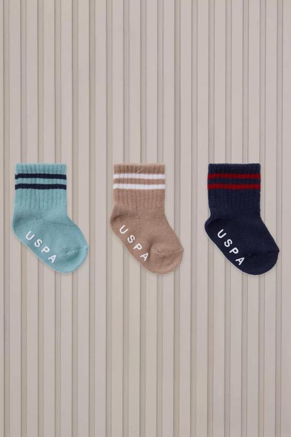 Baby Assn Erkek Bebek Çorap Usb2200 Su Yeşili - Image 1