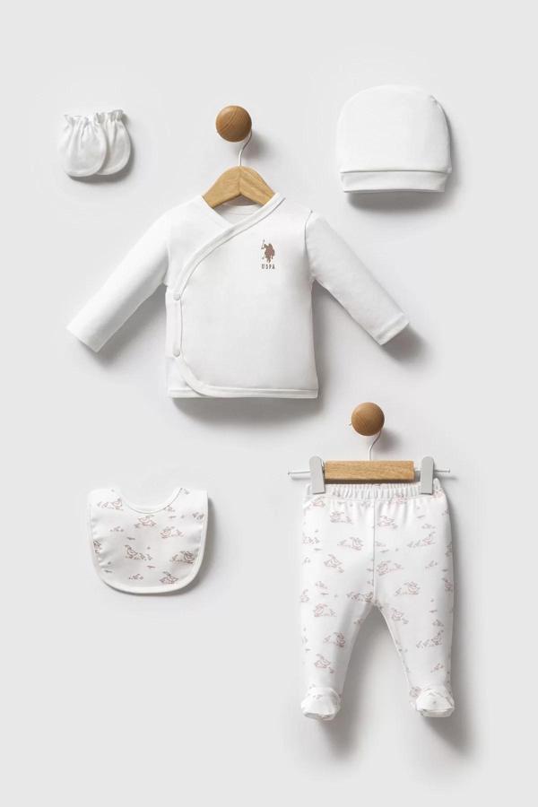 Baby Assn Hastane Çıkışı 5’li Set Usb2705 Beyaz - Image 1