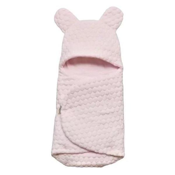 Kabartmalı Velboa Kundak  Pembe - Image 1