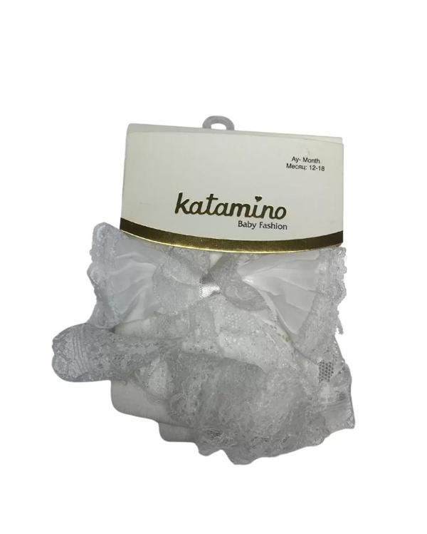 Katamino Malina Popo Aks. Kız Bebek Külotlu Çorap K31070 Asorti - Image 1