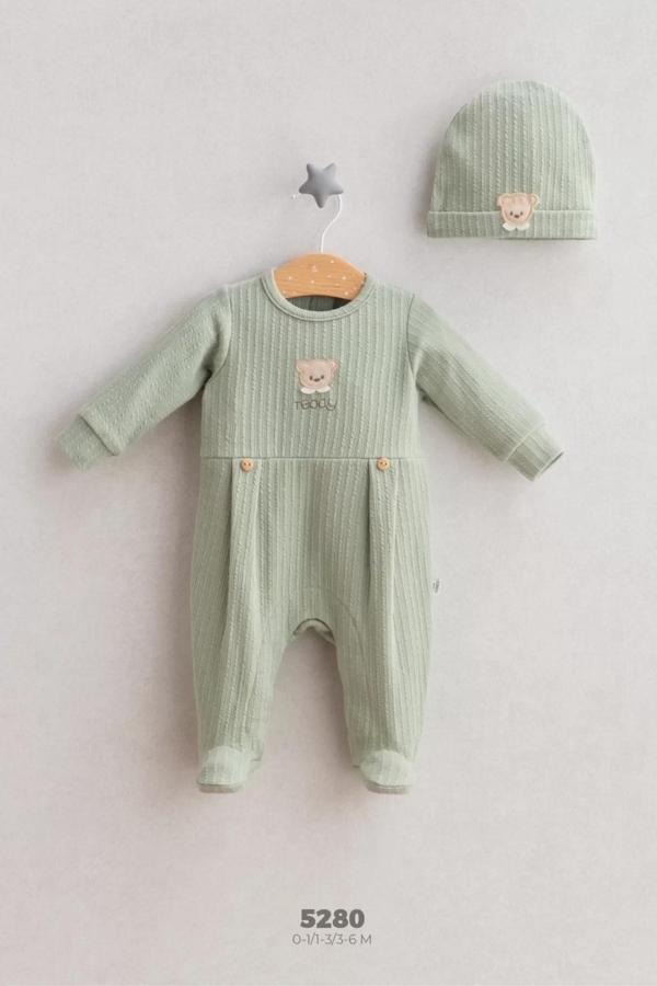 Baby Teddy Bear Tulum 5280 Yeşil - Image 1