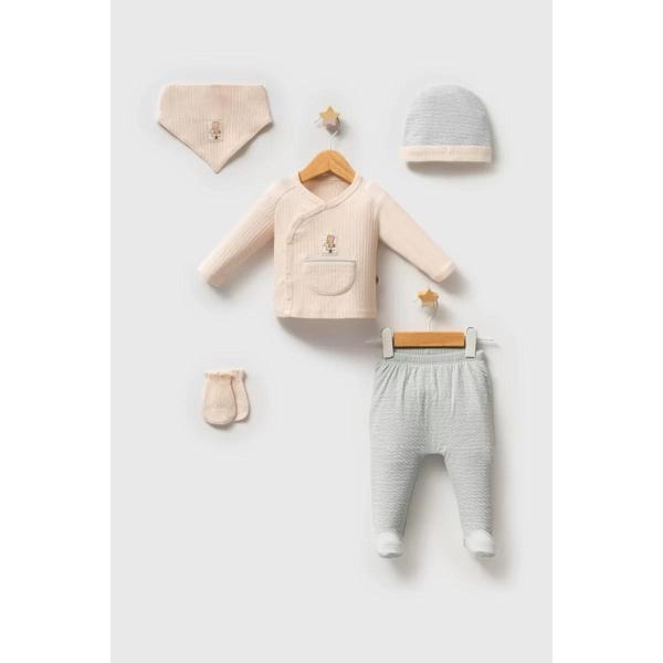 Baby Daily Elegance Zıbın Takımı 5652 Mavi - Image 1