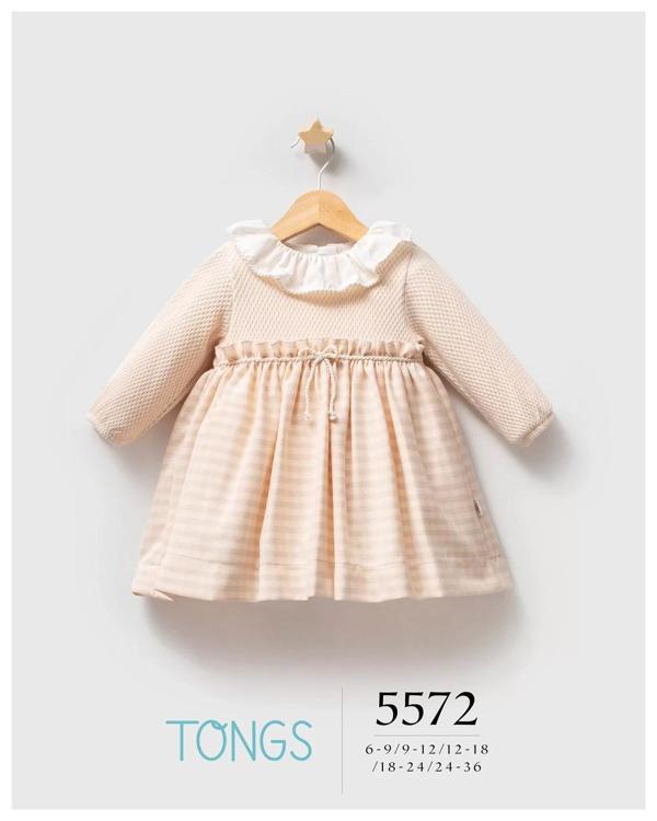 Baby College Elbise 5572 Pudra - Image 1