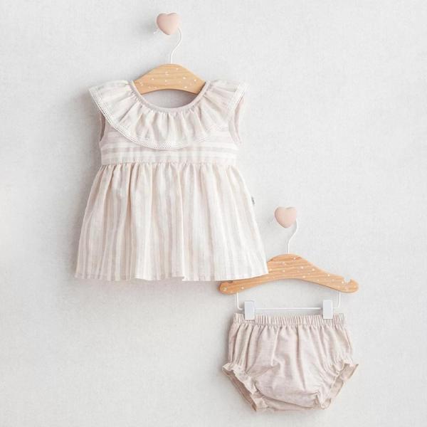 Baby Nostalgia 2'li Takım 5515 Bej - Image 1