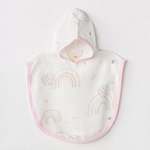 Ac24666 Müslin Have A Nice Day Bebek Panço Pink White - Image 1