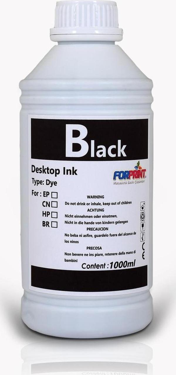 Forprint Officejet Pro 7720, Hp 7740 Yazıcı Uyumlu (Eco100 Plus) Mürekkep 1000Ml Siyah - Image 1