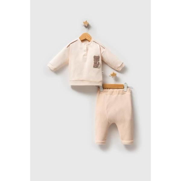 Baby Grizly Bear 2'li Takım 9005 Bej - Image 1