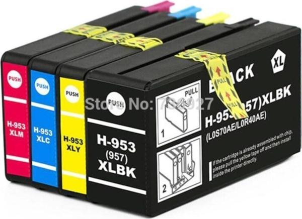 Hp 953Xl Muadil Kartuş 4 Renk 8710, 8720, 7720, 8210 - Image 1