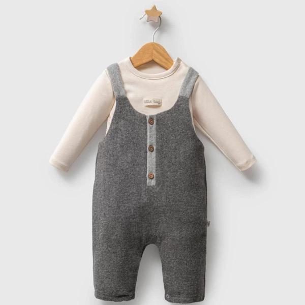 Baby Customary Salopet 5732 Gri - Image 1
