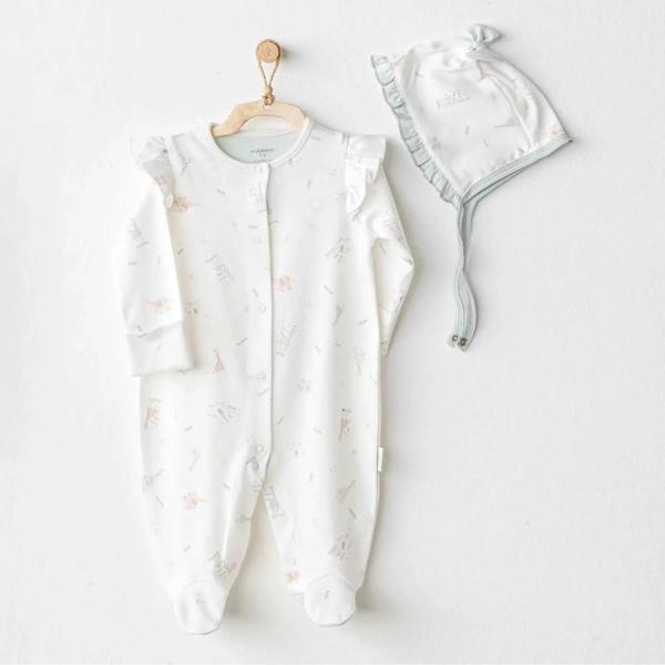 Love Family Bebek Tulum Takım Ekru - Image 1