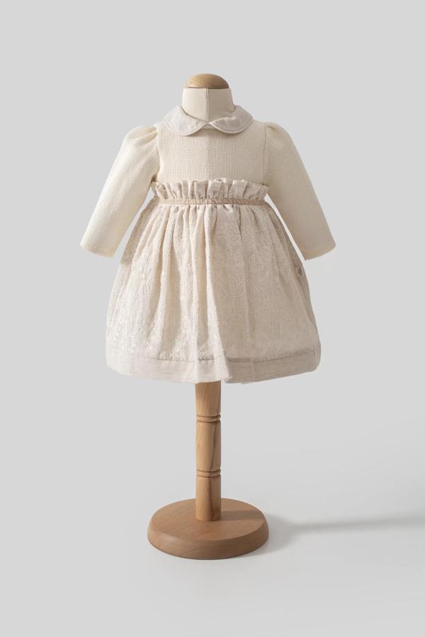 Baby Elbise 8050 Ekru - Image 1
