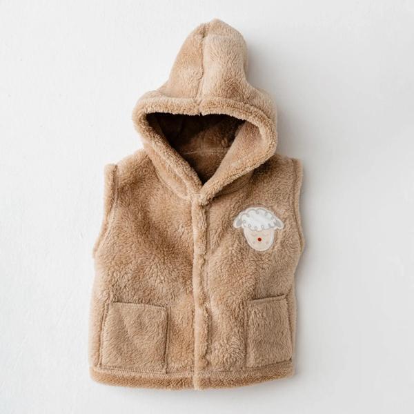 Andywawa Ac26163 Tinny S Sheeps Yelek Beige - Image 1