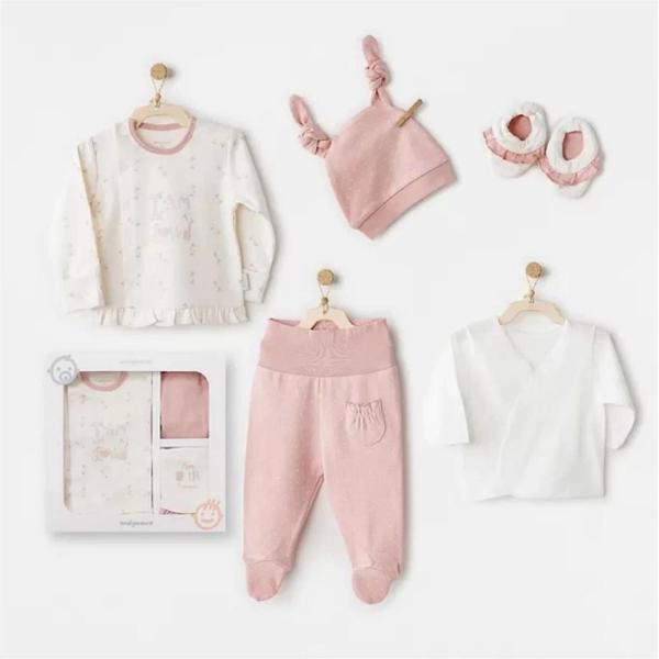 Andywawa Ac26080 Mon Petit Amour 5'li Hastane Çıkışı Ekru - Image 1