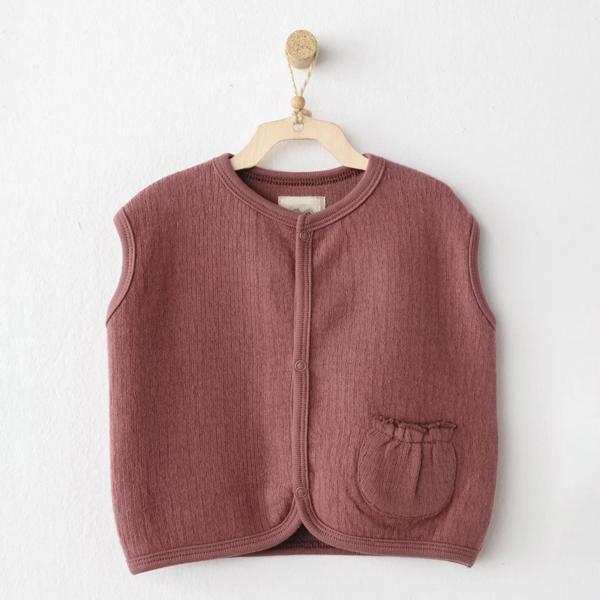 Casual Yelek Dusky Rose - Image 1