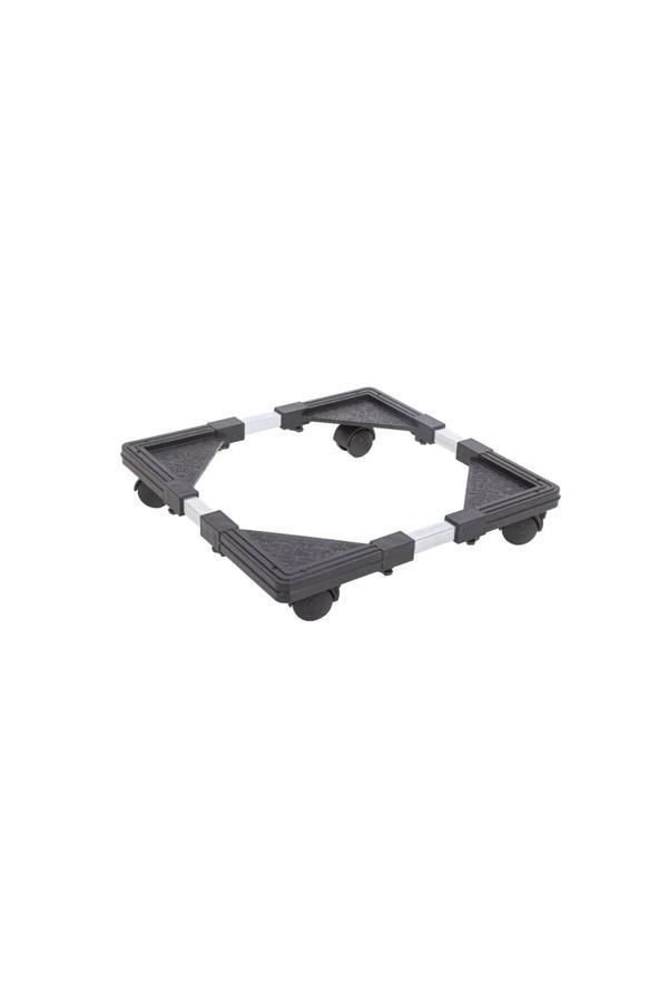 ASVERA Safir Serisi - Tekerlekli Ayarlanabilir Çamaşır Makinesi & Buzdolabı Altlığı - Frenli Portatif Stand - Image 1