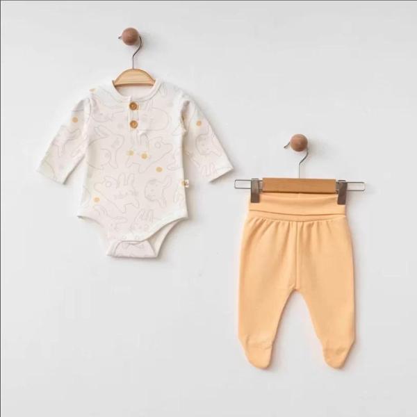 Eslenza Baby 2'li Zıbın Takım 0099 Somon - Image 1