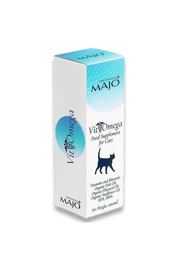Majo Vit+ Omega Kedi Tüy Sağlığı Yağı 100 ml - Image 1