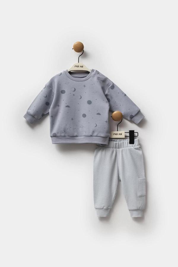 Moi Noi Galaxy 2'li Takım Mnb5311 Gri - Image 1