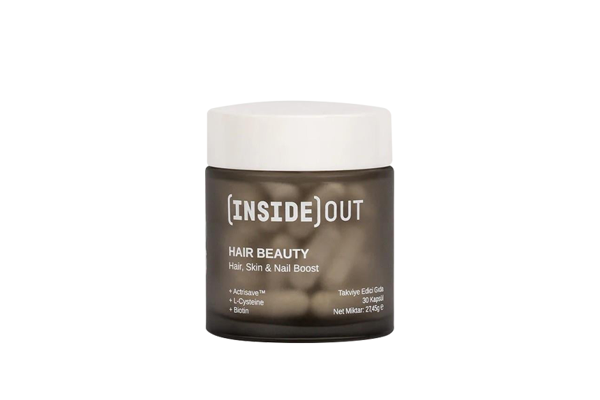 Insıde Out Hair Supplement Saç ve Tırnak Vitamini 30 Kapsül - Image 1