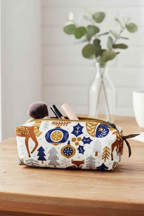 Uretti - Gamze 9546 9556 El Yapımı Makyaj ve Kalem Düzenleyici Çanta - Image 1