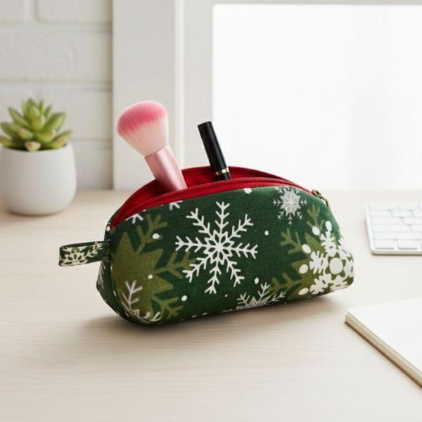 Uretti - Gamze 9546 6245 El Yapımı Makyaj ve Kalem Düzenleyici Çanta - Image 1