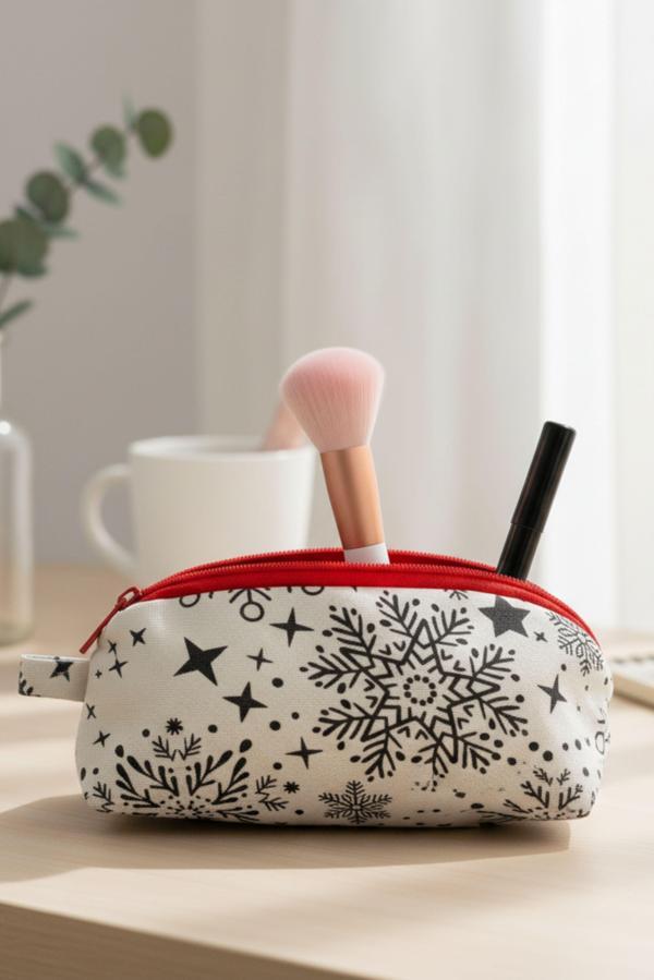 Uretti - Gamze 9546 4669 El Yapımı Makyaj ve Kalem Düzenleyici Çanta - Image 1