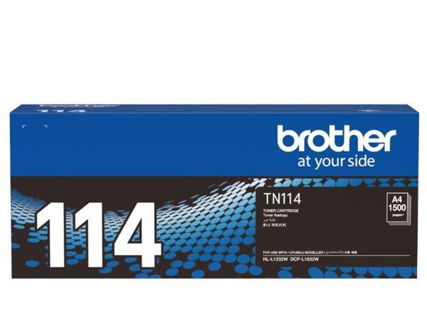 Brother TN-114 1.500 Sayfa Black Siyah Toner HL-L1232W DCP-L1632W - Image 1