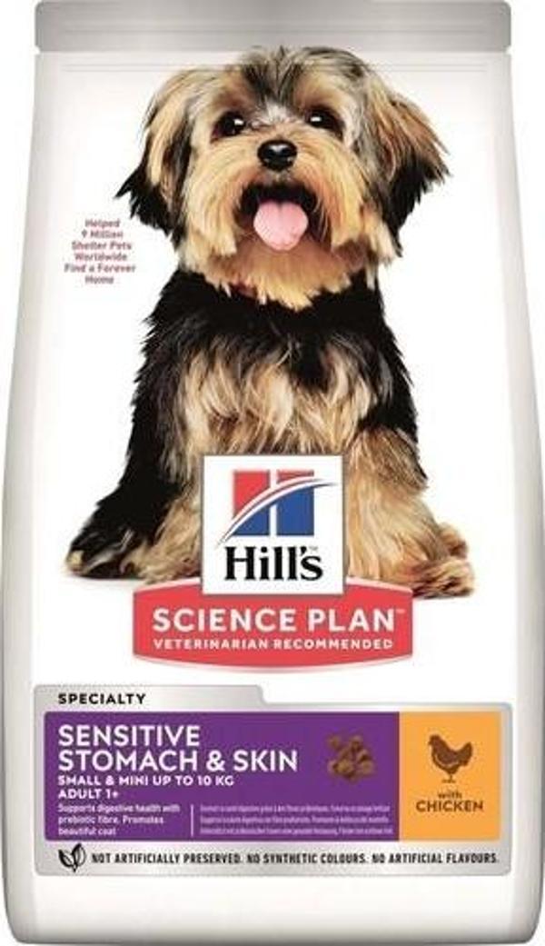 Hill's Small Miniature Sensitive Stomach Skin Hassas Köpek Maması 1,5 Kg - Image 1