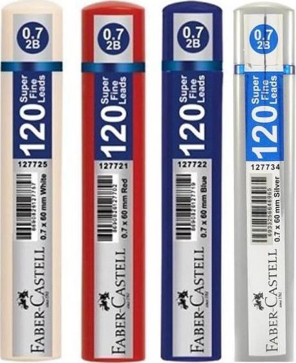 Faber-Castell 120’li Min 0.7 Uç 4 Adet - Image 1