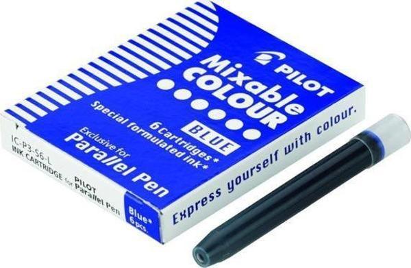 Pilot Parallel Pen Orijinal Kartuş Mavi 6’lı - Image 1