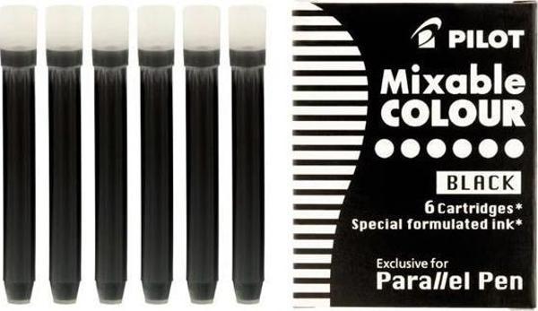 Pilot Parallel Pen Orijinal Kartuş Siyah 6’lı  - Image 1