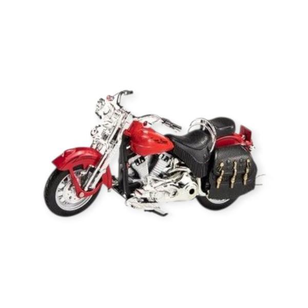 1:12 Ölçekli Model Motosiklet - Classic - HX796 - Kırmızı - Image 1