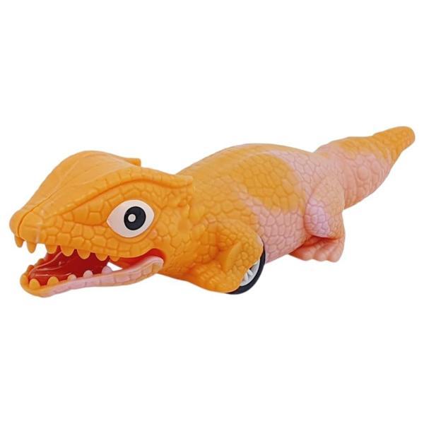 Sürtmeli Sürüngen Hayvanlar Serisi - H-55 -Turuncu Dinazor - Image 1