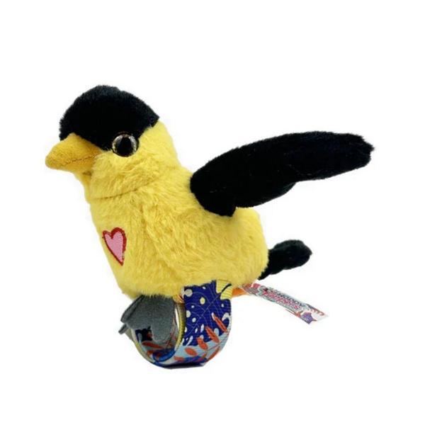 Peluş Ses Tekrarlı Hayvan Bileklik Aksesuar - Saka Kuşu - Image 1