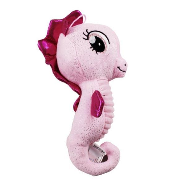 Peluş Deniz Atı 30 cm 63077 - Pembe - Image 1