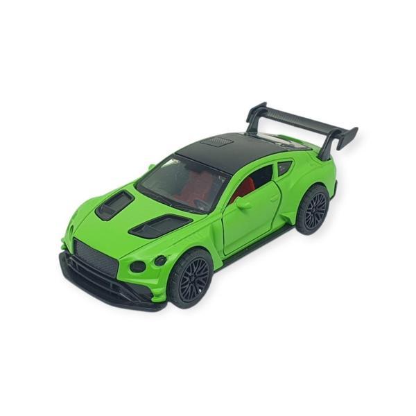 Çek Bırak Metal Arabalar 12 cm - 3671C - Yeşil - Image 1