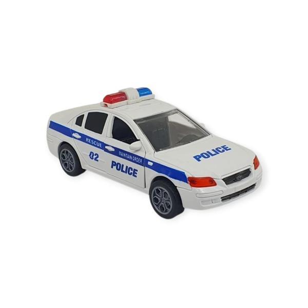 Sesli Işıklı Çek Bırak Polis Arabası - YY2020-17P - Image 1