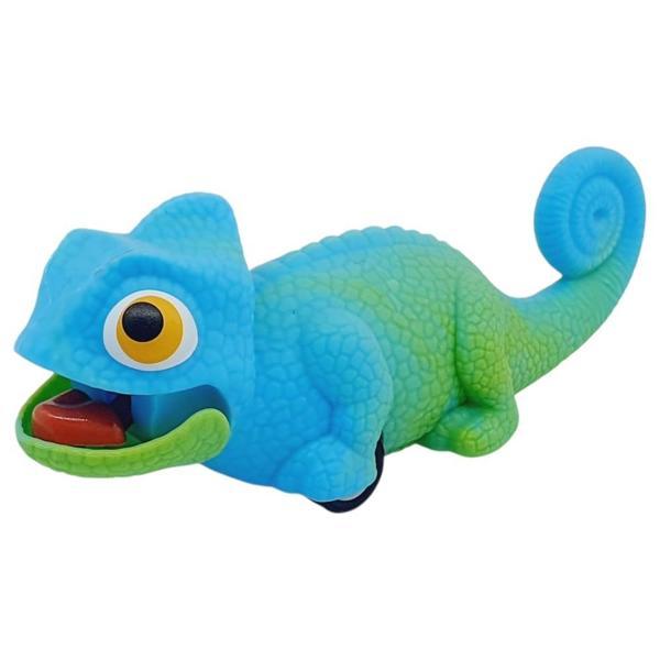 Sürtmeli Sürüngen Hayvanlar Serisi - H-55 - Mavi İguana - Image 1