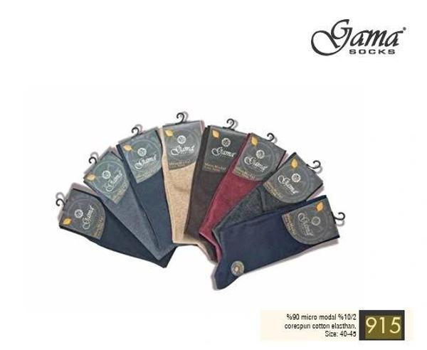 Gama 915 Erkek Mikro Modal Core Spun Pamuk Çorap - Image 1