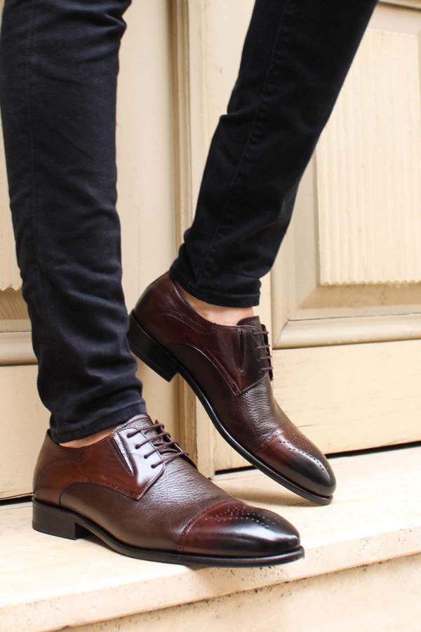 Fast Step Hakiki Deri Erkek Klasik Ayakkabı 951Ma109 - Image 1