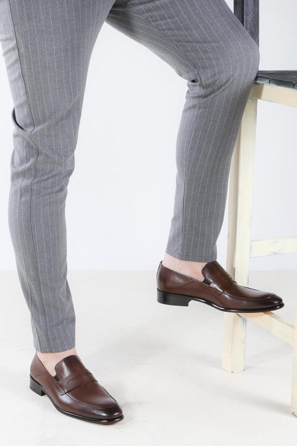 Fast Step Hakiki Deri Kadın Klasik Ayakkabı 757Za25076 - Image 1