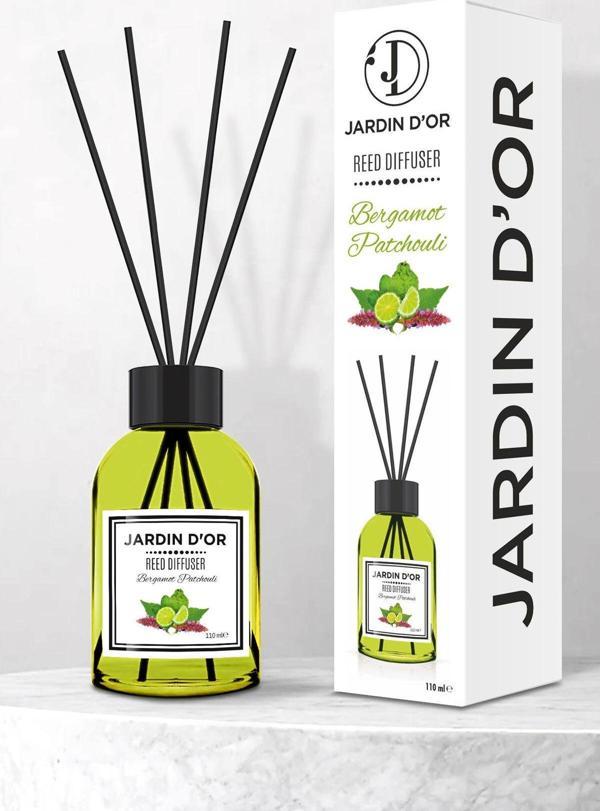 Bergamot Patchoulı Reed Dıffuser Çubuklu Oda Kokusu 110 Ml - Image 1