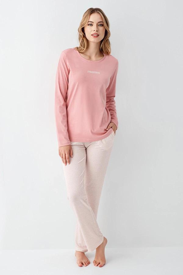 Arnetta 3417-S Kadın Uzun Kol Pijama Takım - Image 1