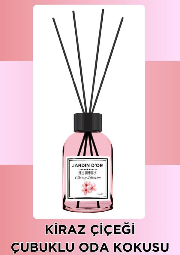 Kiraz Çiçeği Çubuklu Oda Kokusu / Cherry Blossom Reed Diffuser - Image 1