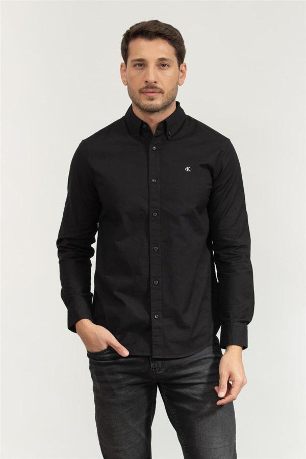 Calvin Klein Erkek Siyah Diğer Gömlekler - Image 1