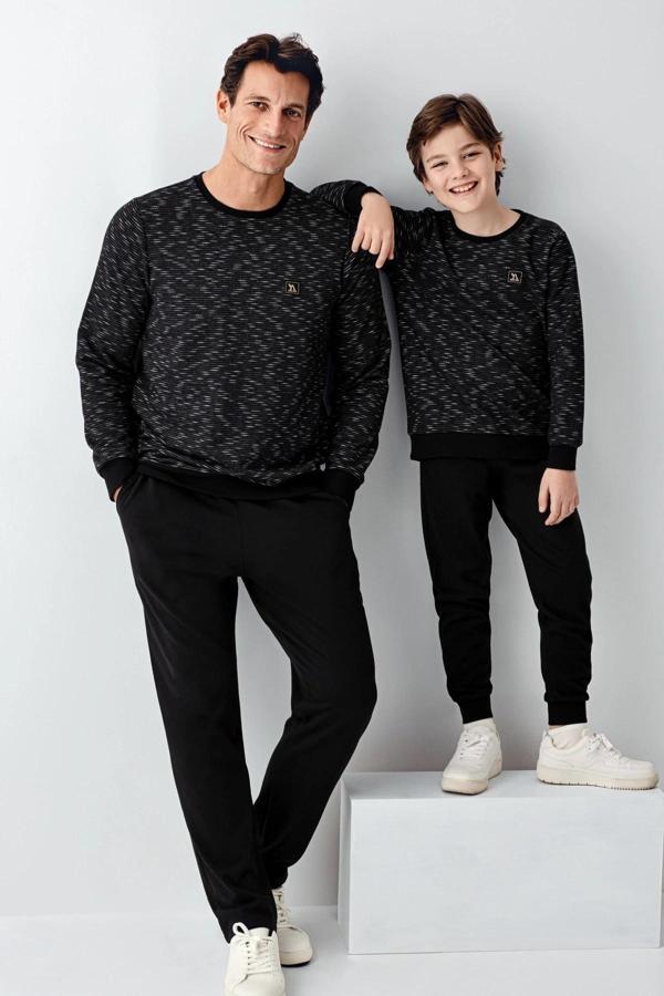 Arnetta 3504-S Erkek Uzun Kol Pijama Takım - Image 1