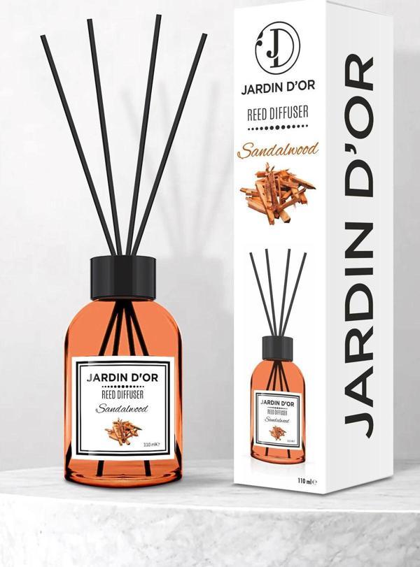 Sandalwood Reed Dıffuser Çubuklu Oda Kokusu 110 Ml  - Image 1