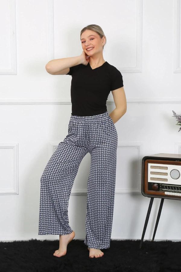 Kadın Bol Paça Penye Alt Üst Takım - Image 1