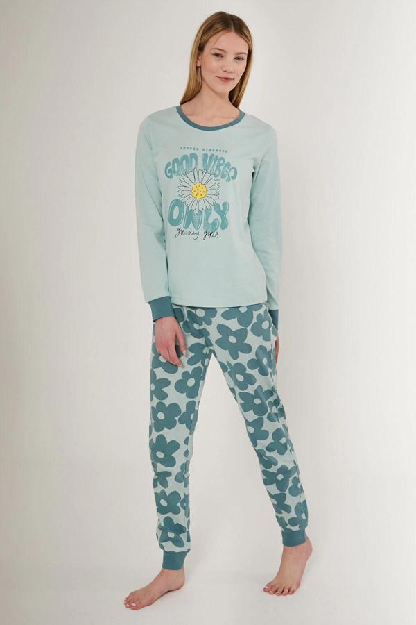 Roly Poly 3247-S Kadın Uzun Kol Pijama Takımı - Image 1